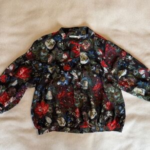 Kimchi Blue Multicolor Floral Top